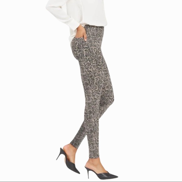 SPANX Pants - Spanx Jean-ish Snake Print Leggings